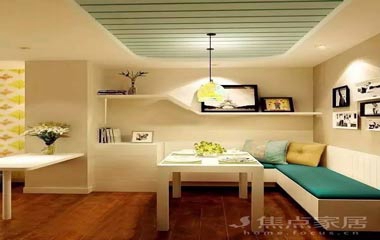 餐廳這樣設計，讓你告別蜷縮在茶幾和沙發上用餐的窘境！