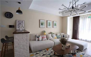 110平米的北歐風格裝修，一個玄關就吸引我了！