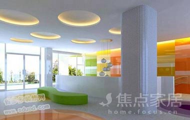 童心的幼兒園裝修案例 給孩子一片歡樂(lè)的海洋