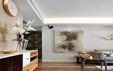 空間布局改造，臺式北歐混搭三室現代空間