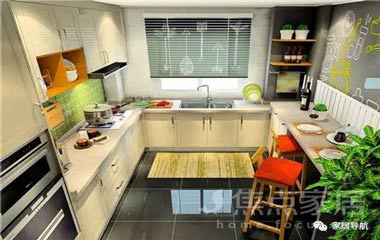 廚房雖小,但裝修技巧高!美觀收納都