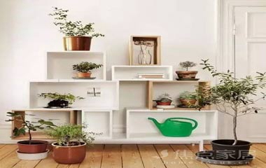 只要墻角挖得好,客廳空間小不