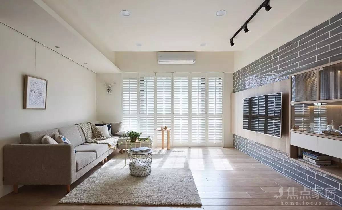 115㎡清爽北歐陽光房,兒童房設計超有愛